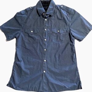 Banana Republic Men's Small Button-Down Short Sleeve Shirt
